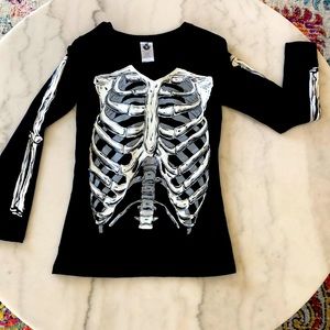 ☠️💀Bones V Neck Long Sleeve💀☠️